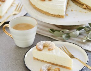 Vanillekipferl-Cheesecake